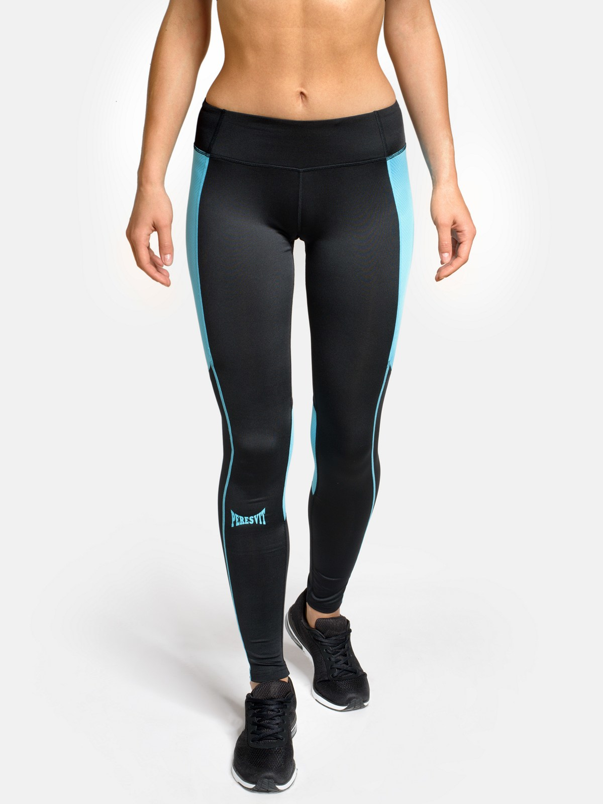 Peresvit Air Motion Womens Leggings Black Aqua, Photo No. 3