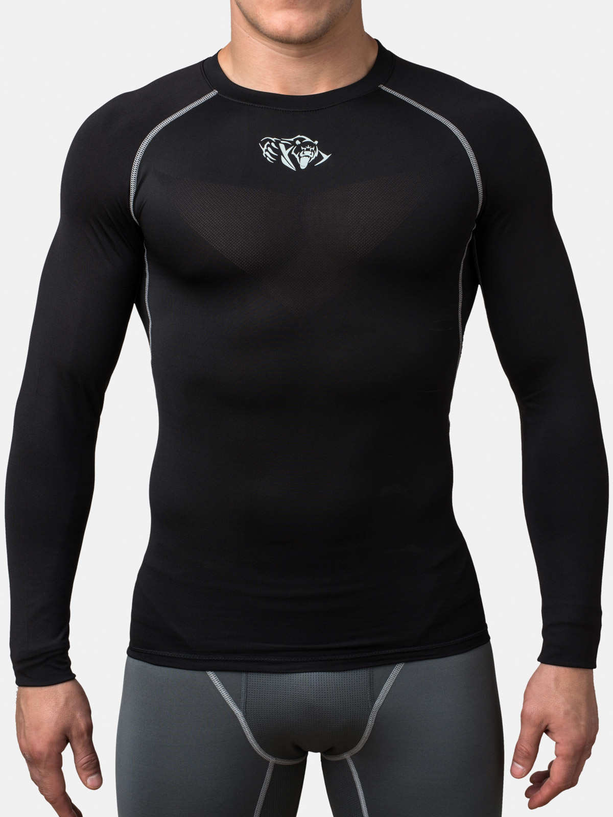 Peresvit Air Motion Long Sleeve Black Grey, Photo No. 2