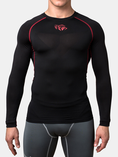 Peresvit Air Motion Long Sleeve Black Red, Photo No. 2