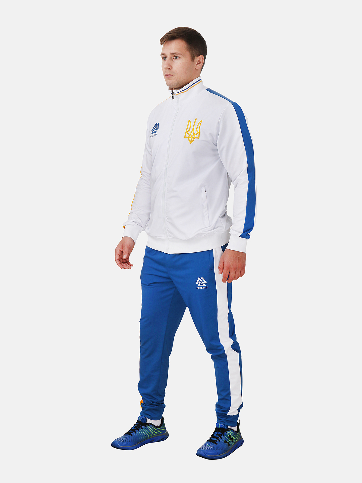 Peresvit Adults National Flag Track Suit White, Photo No. 3