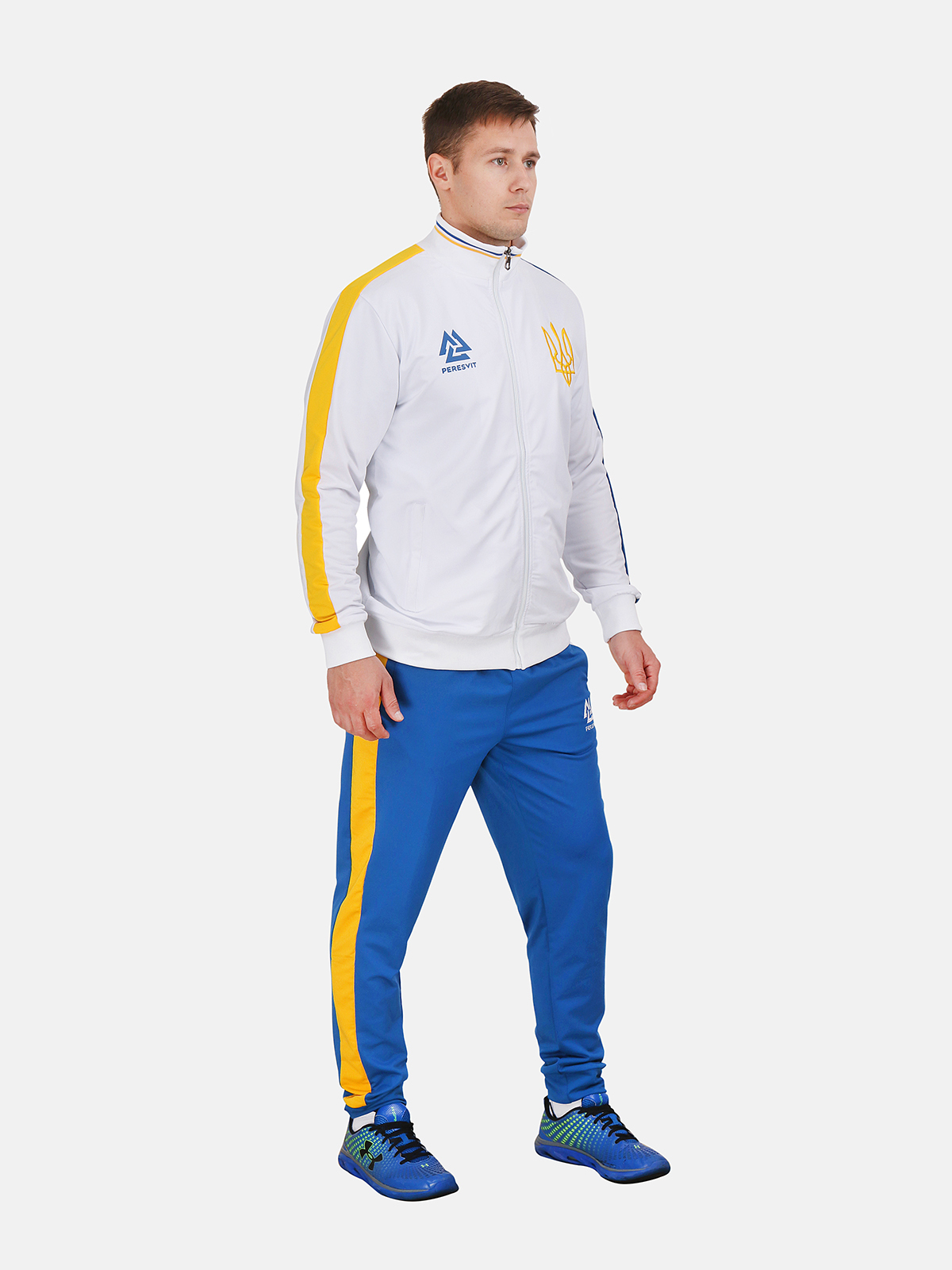 Peresvit Adults National Flag Track Suit White