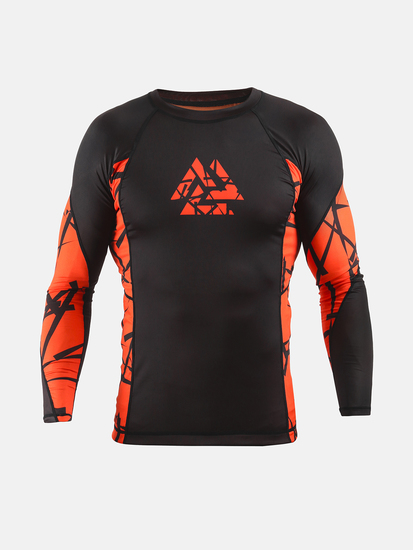 Kids Peresvit Rival Orange Rashguard Longsleeve, Photo No. 2