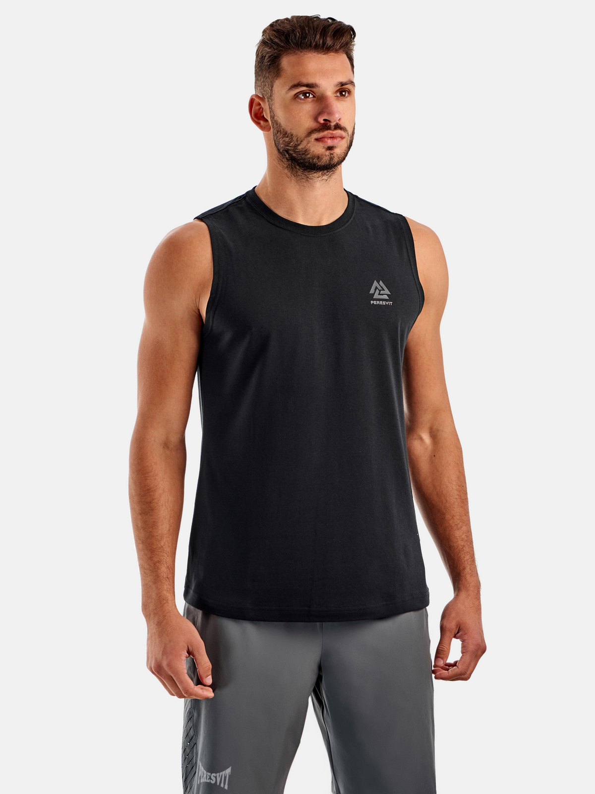 Peresvit Dynamic Cotton Sleeveless Phantom Black