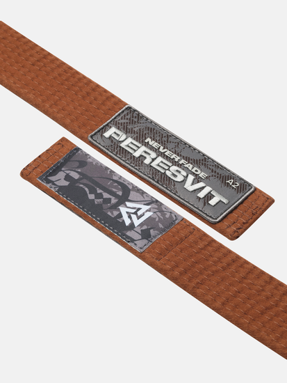 Pas BJJ Conflict Premium w kolorze brązowym