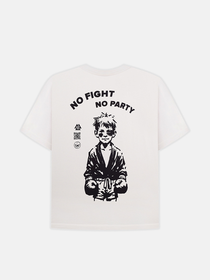 Peresvit No Fight No Party T-shirt White, Photo № 3