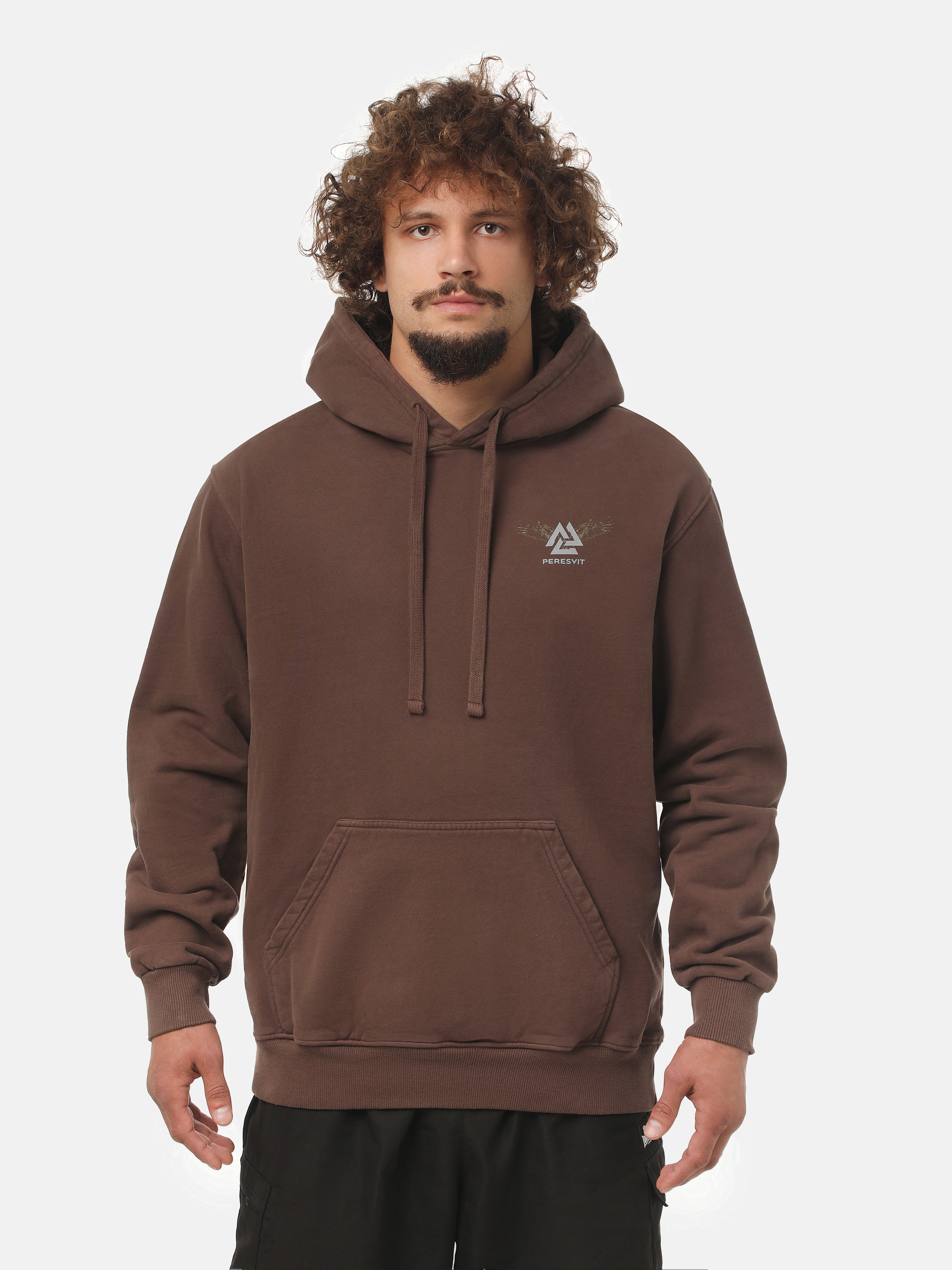 PERESVIT SACRED TREE HOODIE Dark Brown, Photo № 2