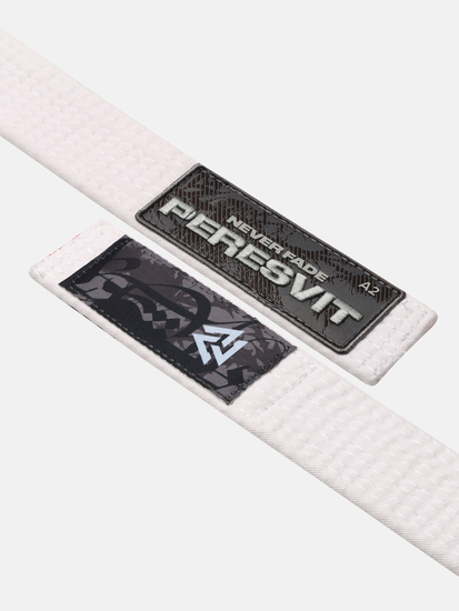Pas BJJ Conflict Premium – biały