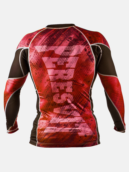 Peresvit Immortal Silver Force Long Sleeve Red Burn