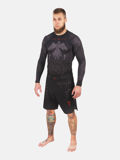 Peresvit Valhalla Black Long Sleeve Rashguard, Photo No. 4