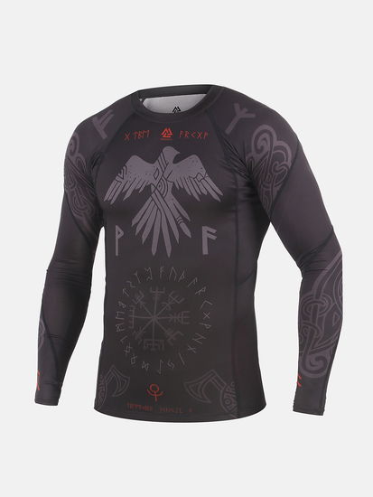 Peresvit Valhalla Black Long Sleeve Rashguard, Photo No. 3