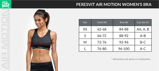 Peresvit Air Motion Womens Bra Black, Photo No. 3