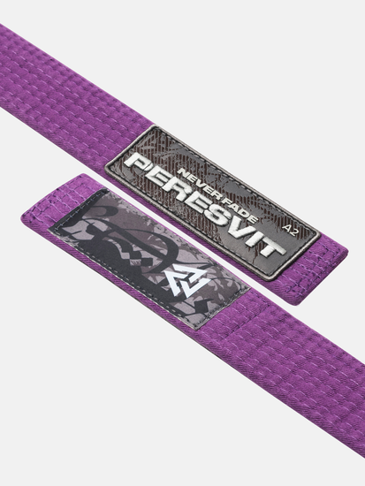 Pas BJJ Conflict Premium w kolorze fioletowym