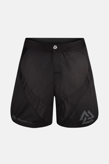 Immortal 2.0 Fightshorts Black Rain Redesigned