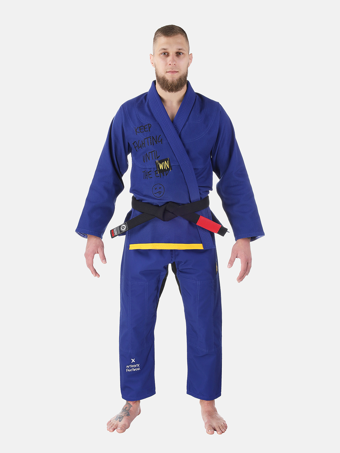 Peresvit Keep Fighting Gi dla dorosłych Royal Blue