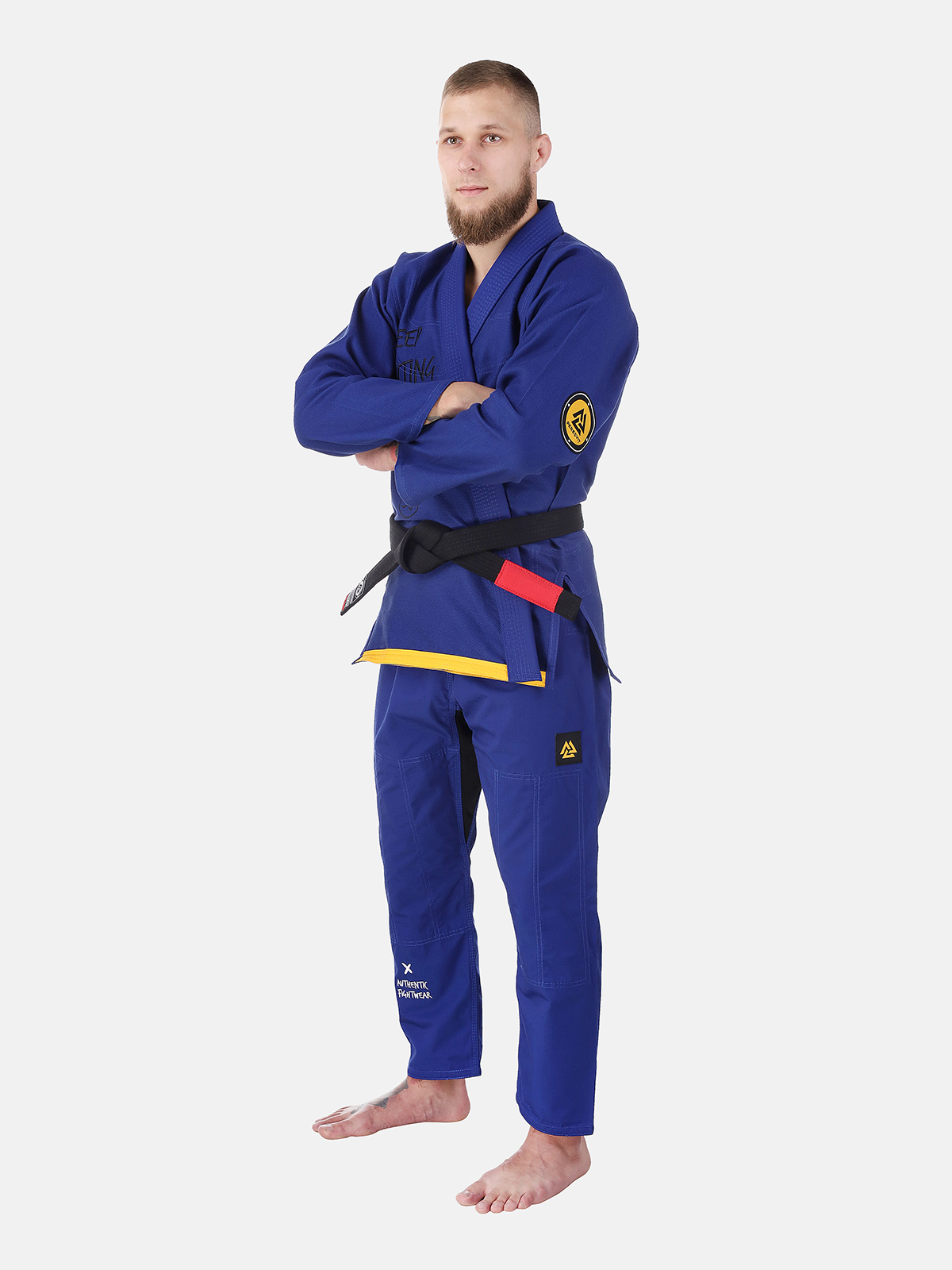 Peresvit Keep Fighting Gi for Adults Royal Blue, Photo No. 4