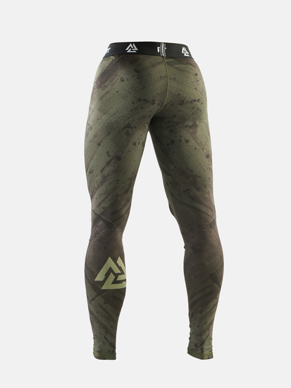 Peresvit Immortal 2.0 Military Green MMA Leggings, Photo No. 2