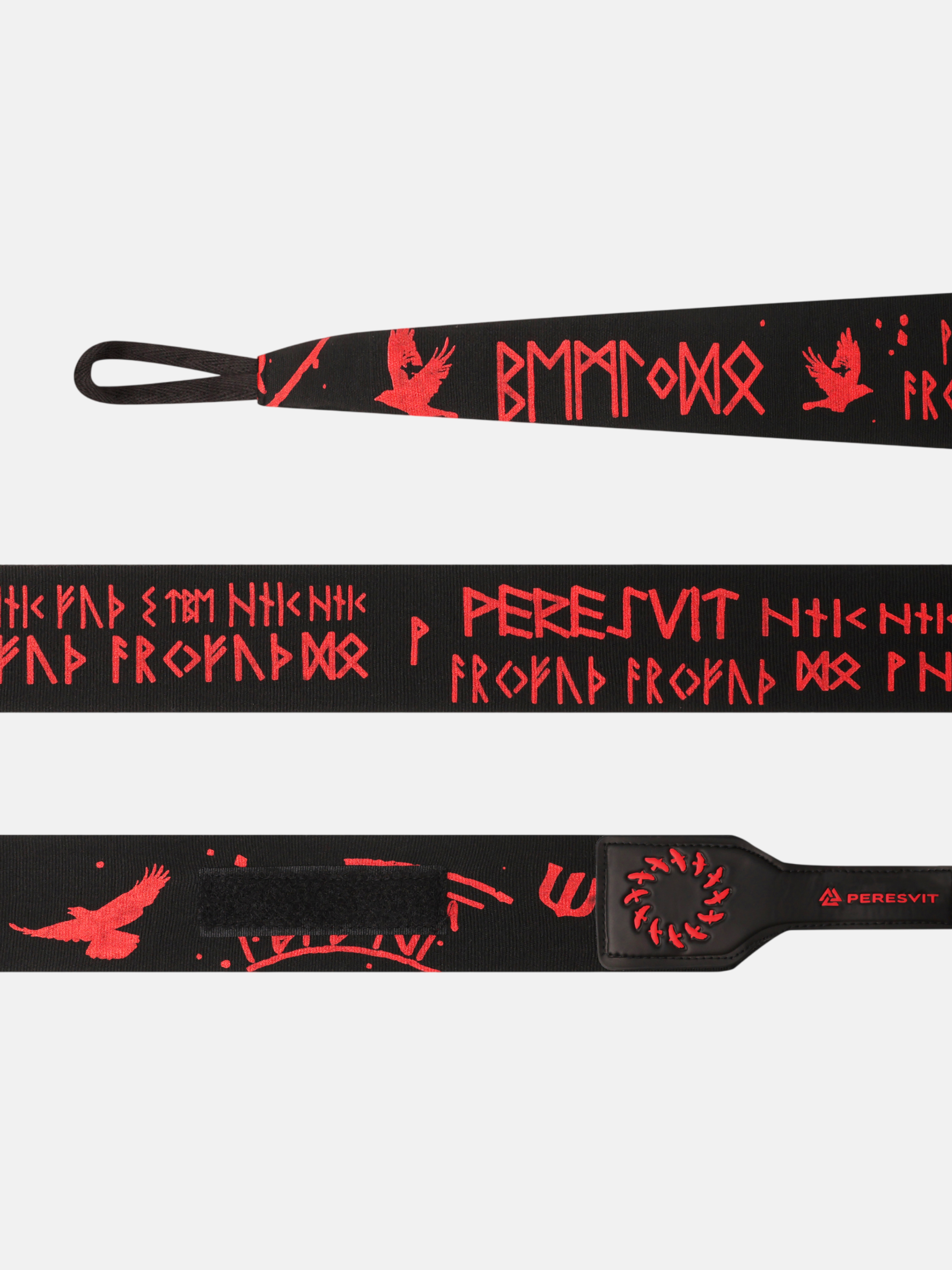 Valhalla Handwraps Black Red, Zdjęcie № 2
