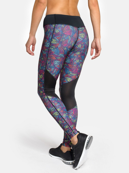 Peresvit Air Motion Womens Printed Leggings Triangle Curls, Photo No. 2