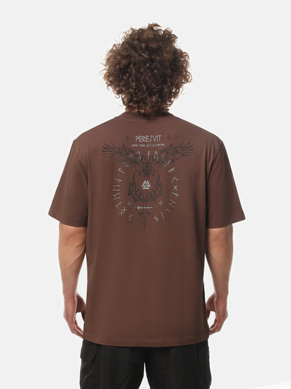 Peresvit Oversized Sacred Tree T-shirt Light Brown