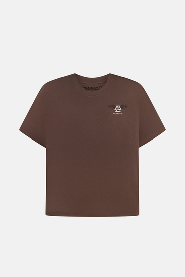 Peresvit Oversized Sacred Tree T-shirt Light Brown, Photo № 4