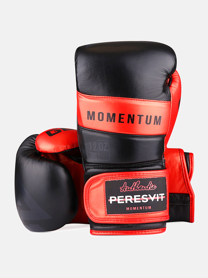 Peresvit Momentum Boxing Gloves Black Metalic Orange, Photo No. 3