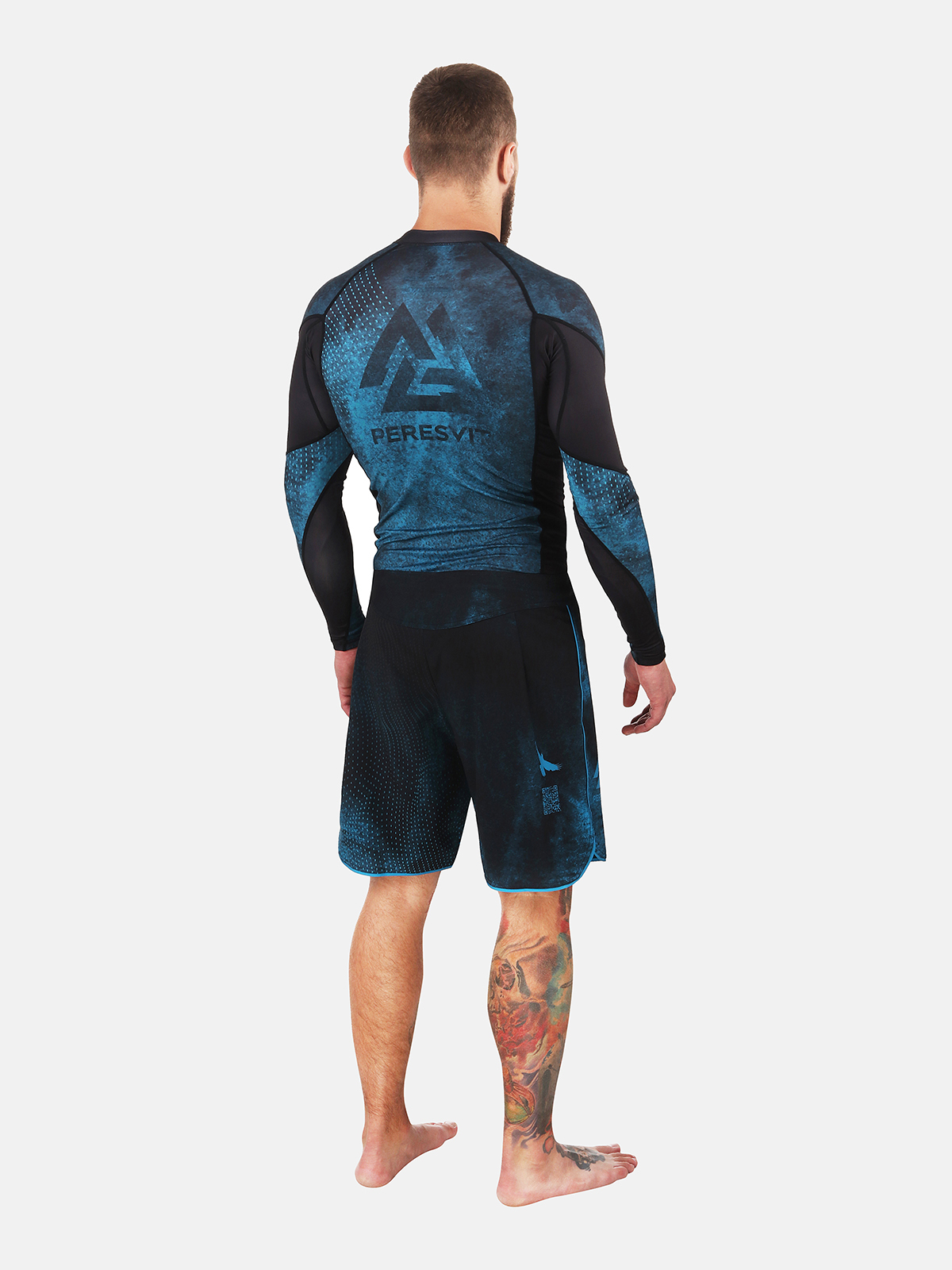 Peresvit Overpower Blue Long Sleeve Rashguard, Photo No. 5