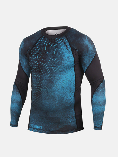 Peresvit Overpower Blue Long Sleeve Rashguard, Photo No. 3