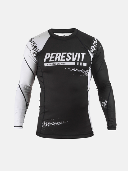 Peresvit Ranked Rashguard Longsleeve White, Photo No. 3