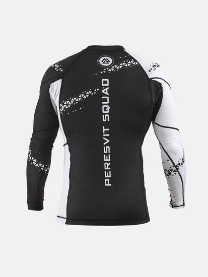 Peresvit Ranked Rashguard Longsleeve White, Photo No. 2