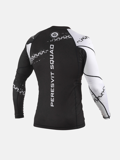 Peresvit Ranked Rashguard Longsleeve White, Photo No. 6