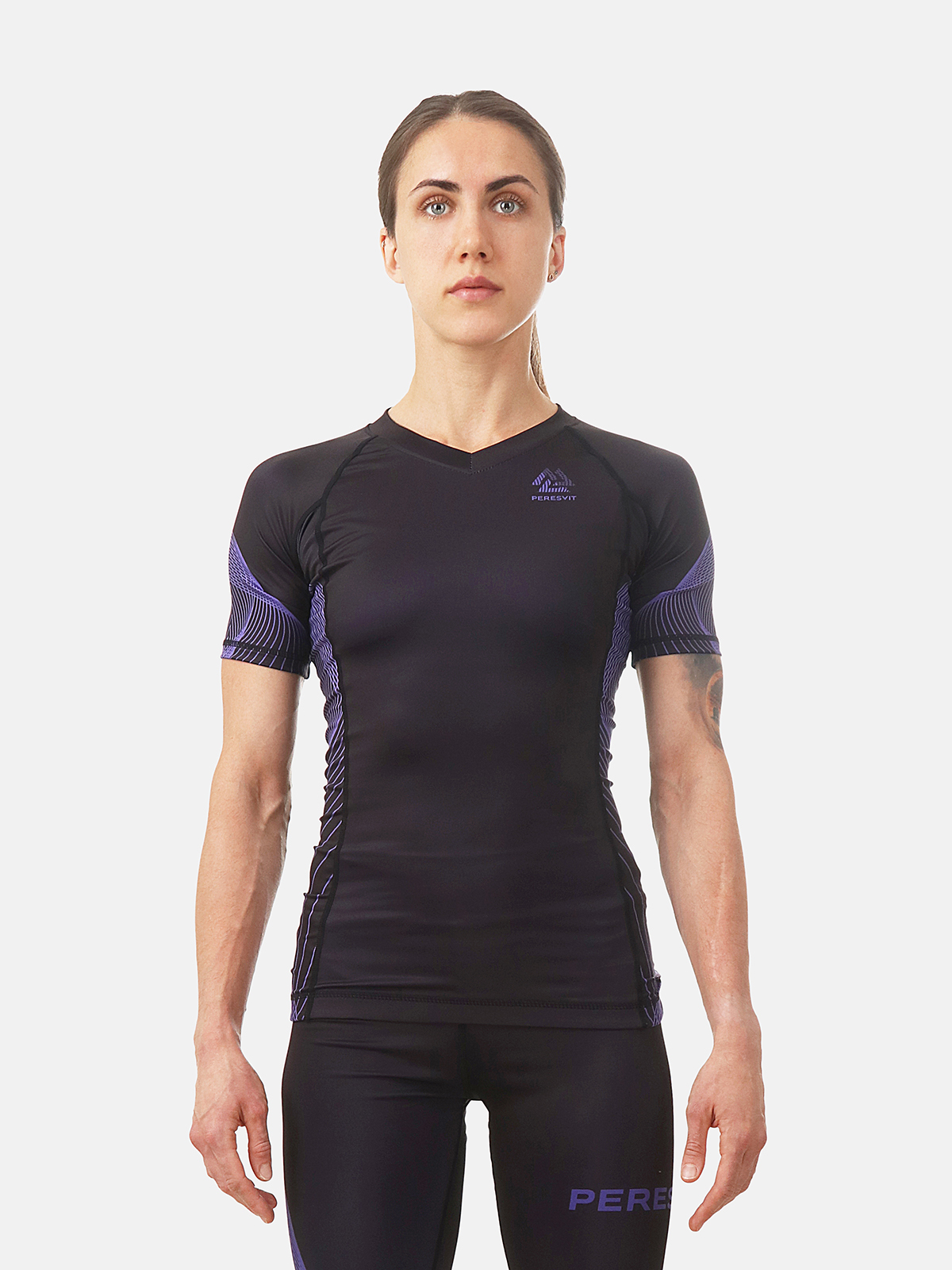 Womens Peresvit Bloom Rashguard Short Sleeve