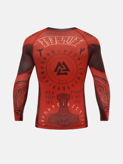 Valhalla Rashguard Long Sleeve Cadmium, Photo № 2