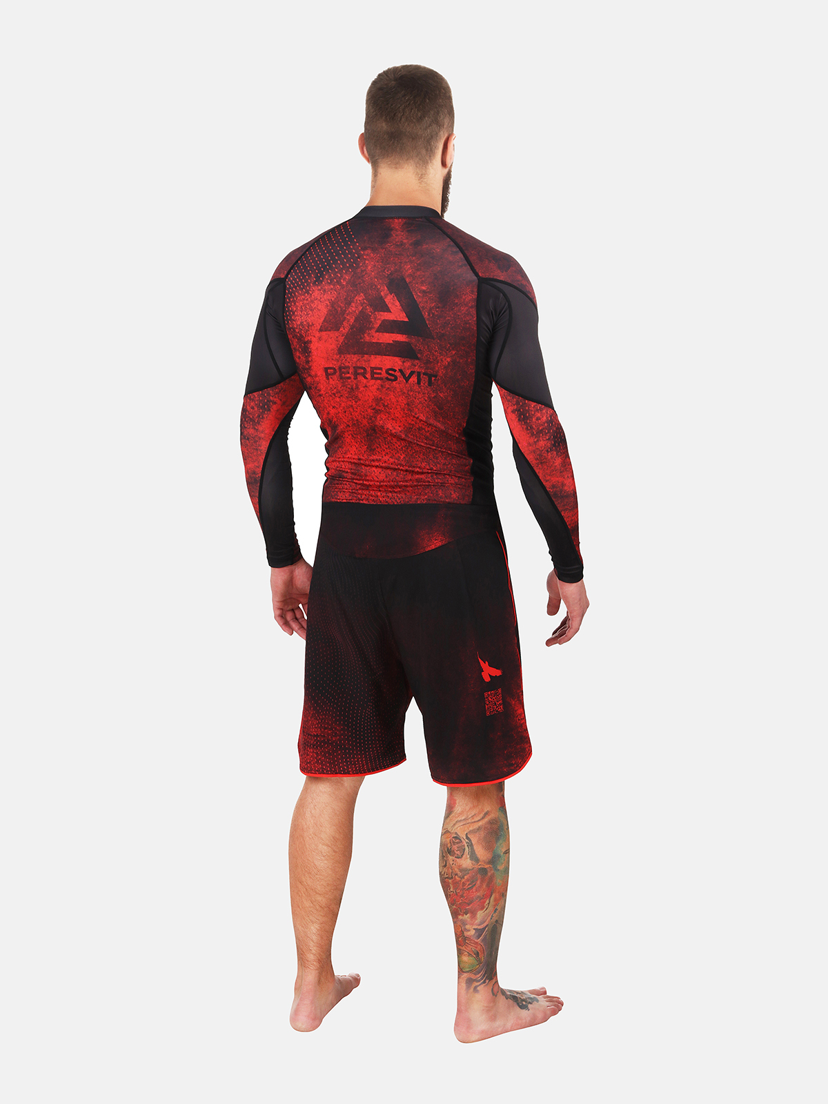 Peresvit Overpower Red Long Sleeve Rashguard, Photo No. 5