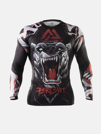 Peresvit Battle Bear Long Sleeve Rash Guard