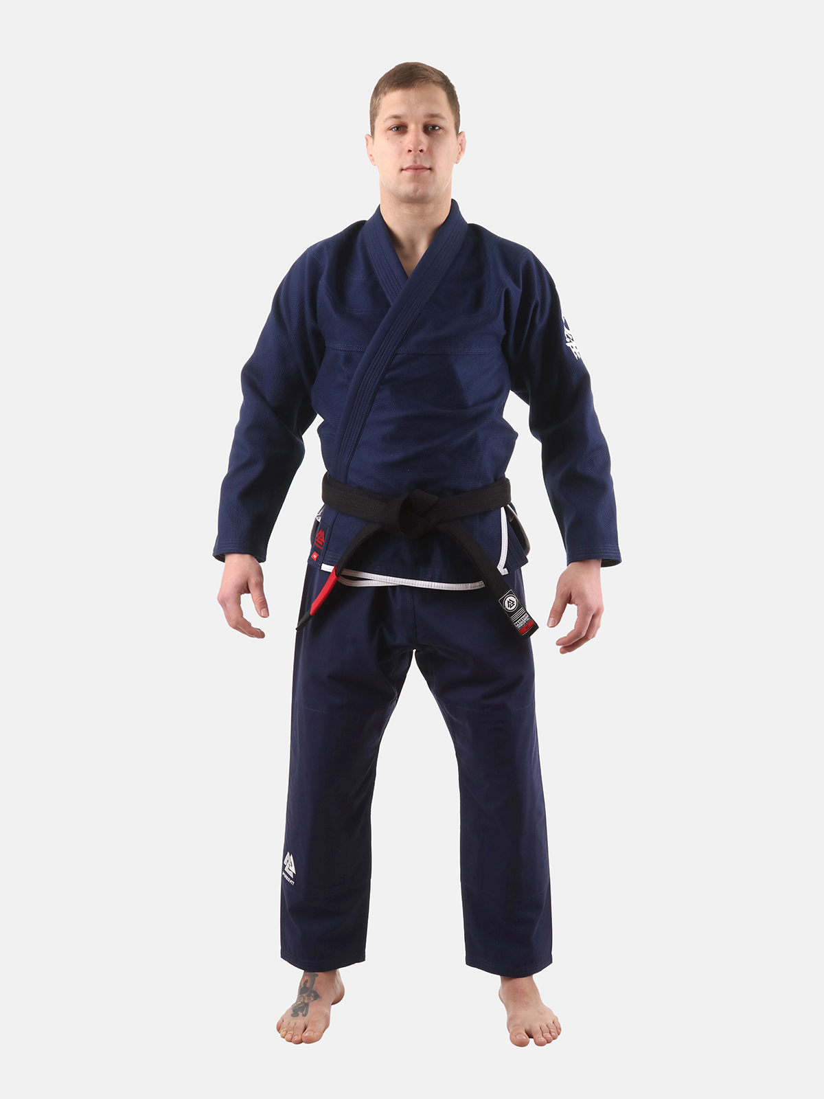 Mens Rival BJJ Gi Navy, Photo No. 2