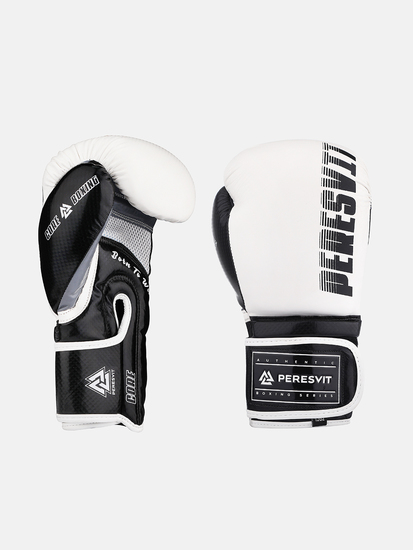 Rękawice bokserskie Peresvit Core biało-czarno-szare