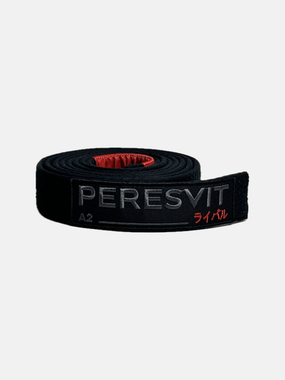 Peresvit The Rising Sun Premium BJJ Belt Black, Photo No. 2