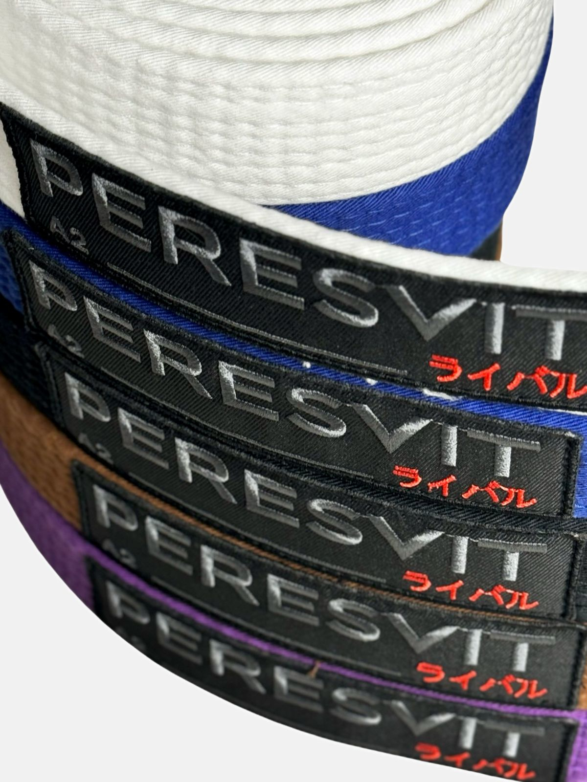Pas Peresvit The Rising Sun Premium BJJ Belt biały, Zdjęcie № 4