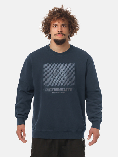 Peresvit Oversized Mirage 2.0 Sweatshirt Navy Blue