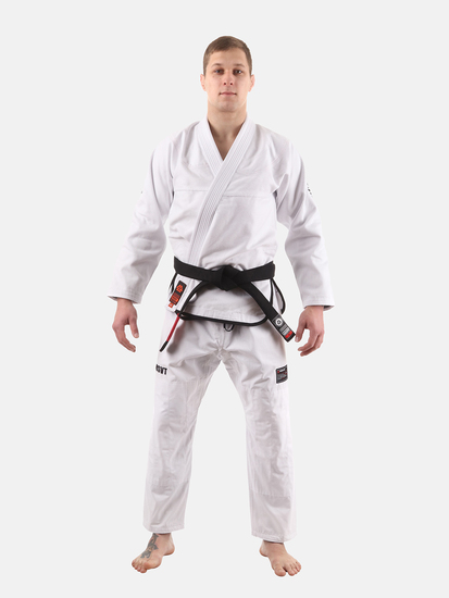 Mens Rival BJJ Gi White, Photo No. 2