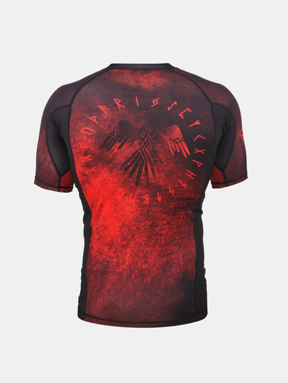 Peresvit Overpower Red Short Sleeve Rashguard, Photo No. 2