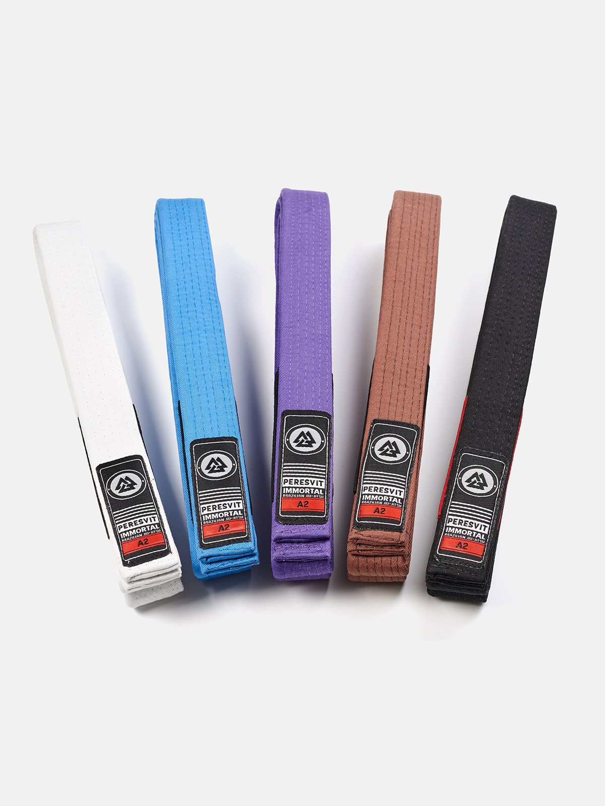 Męski pas Immortal BJJ Gi Belt Purple, Zdjęcie № 3