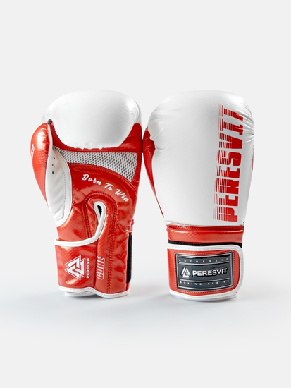 Rękawice bokserskie Peresvit Core biało-czerwone