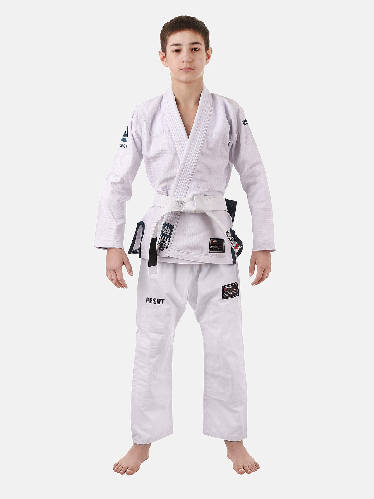 Peresvit Kids BJJ Gi Core White, Photo No. 2