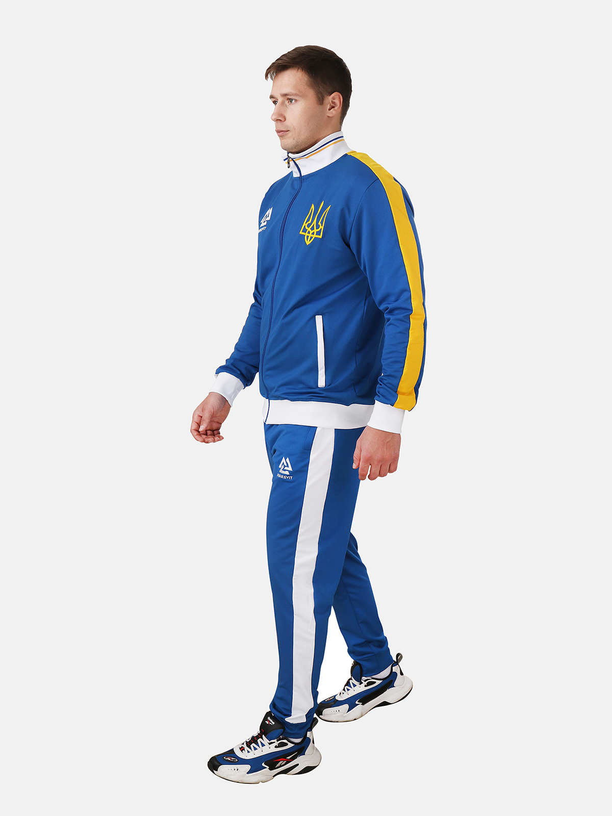 Peresvit Adults National Flag Track Suit Blue, Photo No. 4