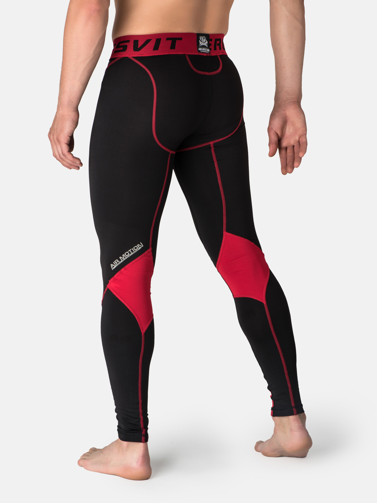 Peresvit Air Motion Leggings Black Red, Photo No. 2