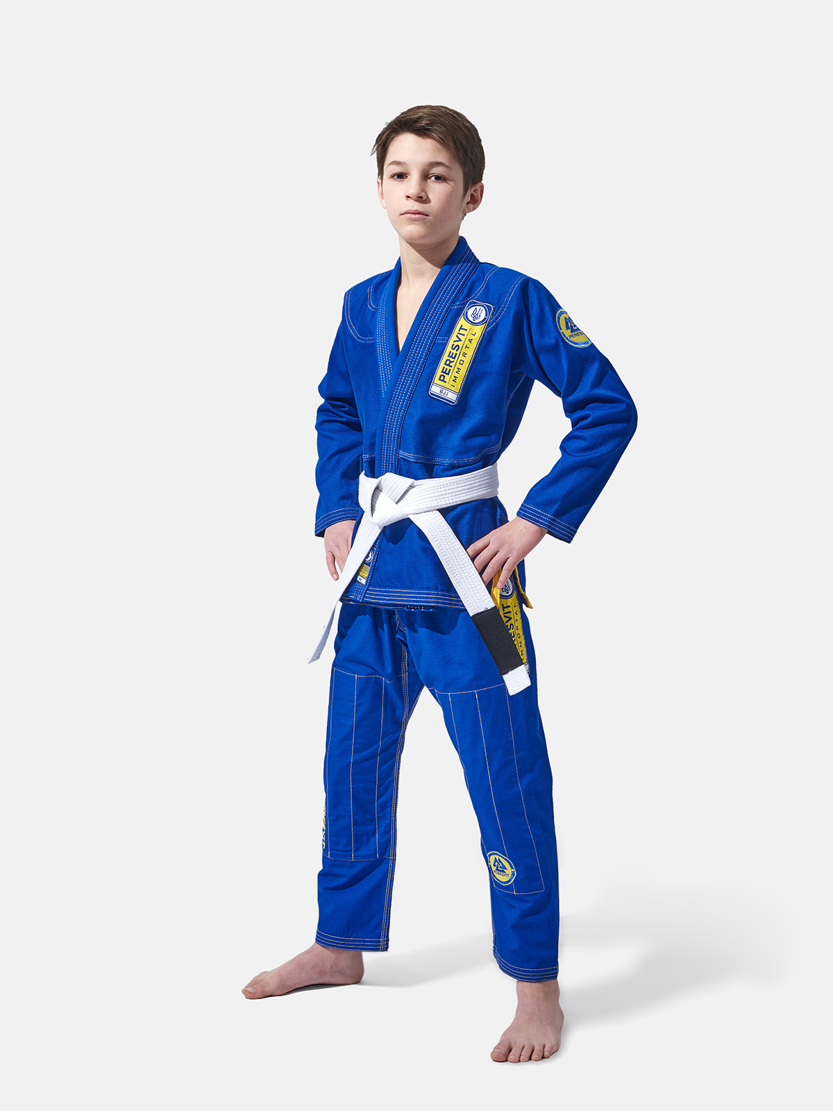 Kids Flawless BJJ Gi Ukraine Edition, Photo № 3