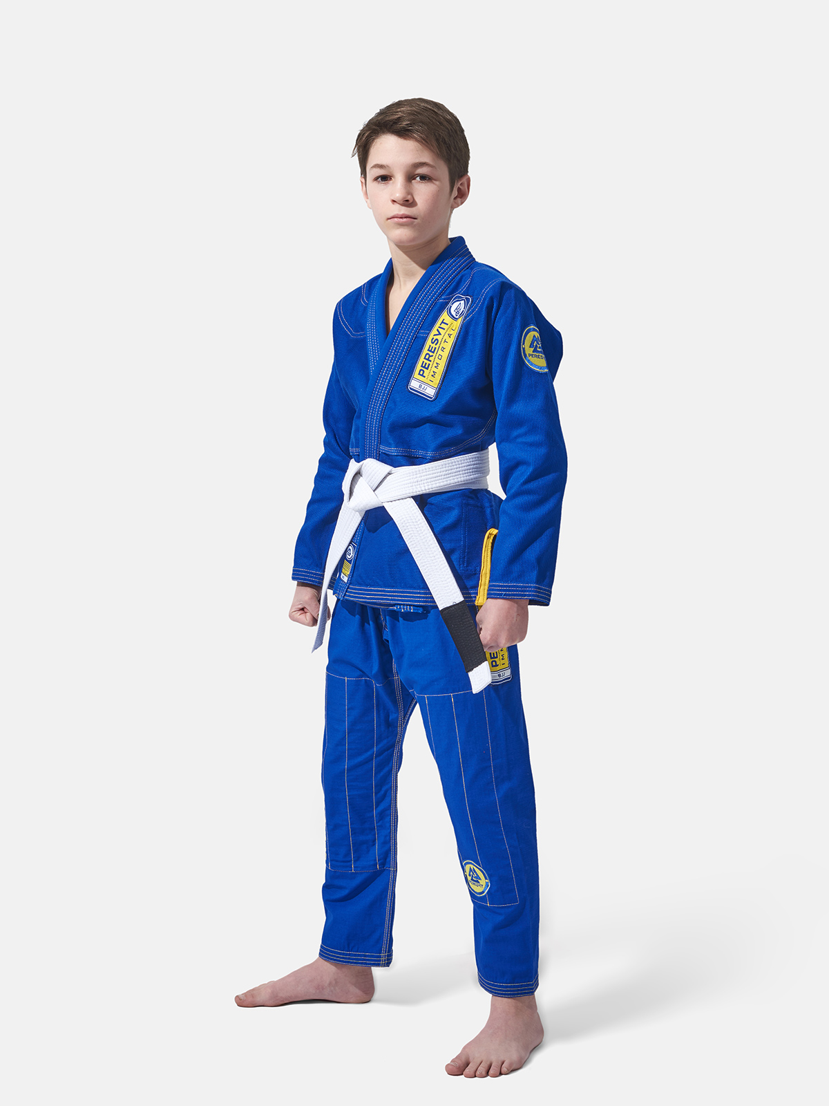 Kids Flawless BJJ Gi Ukraine Edition, Photo No. 4