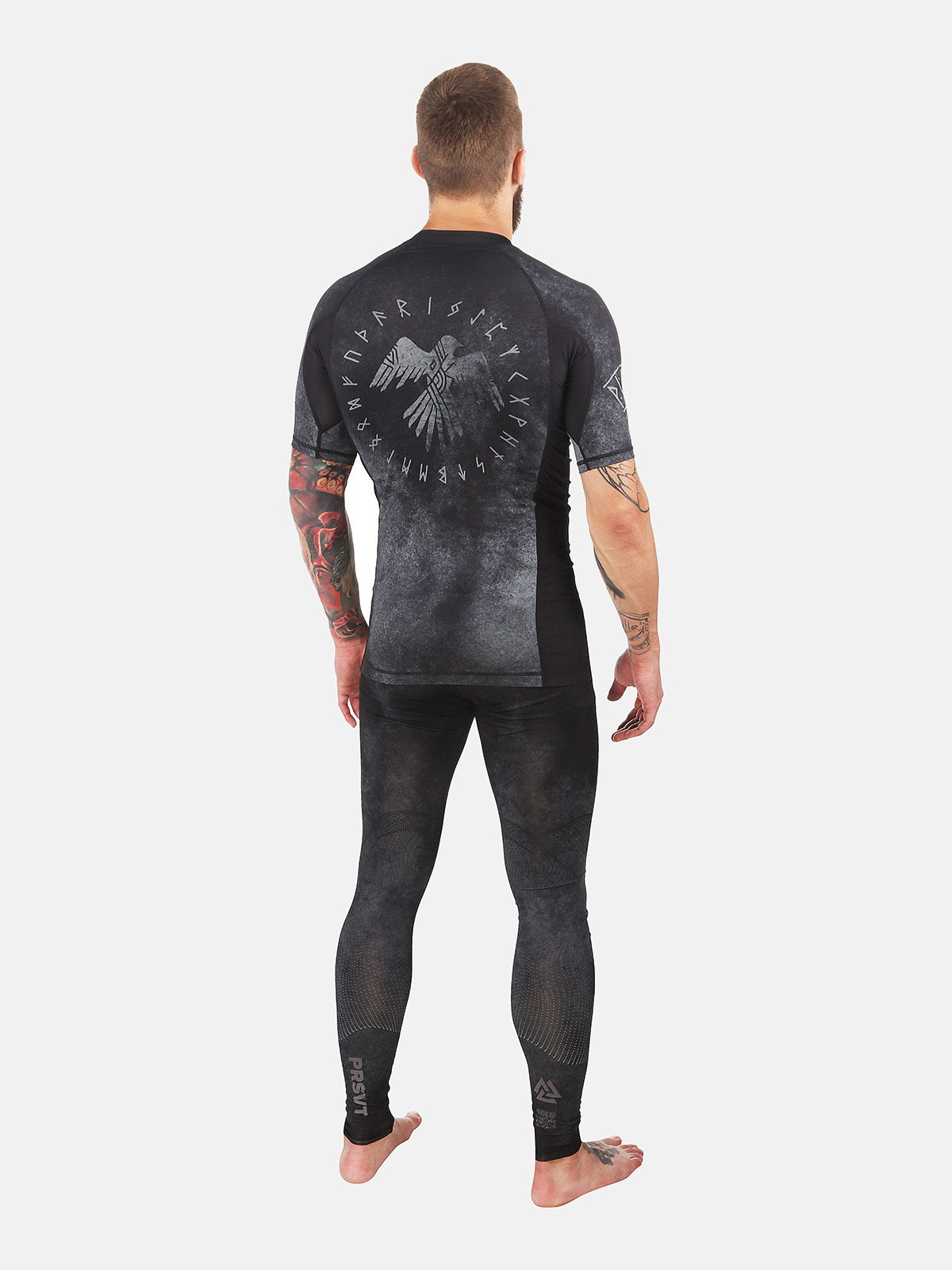 Peresvit Overpower Grey Short Sleeve Rashguard, Photo No. 5