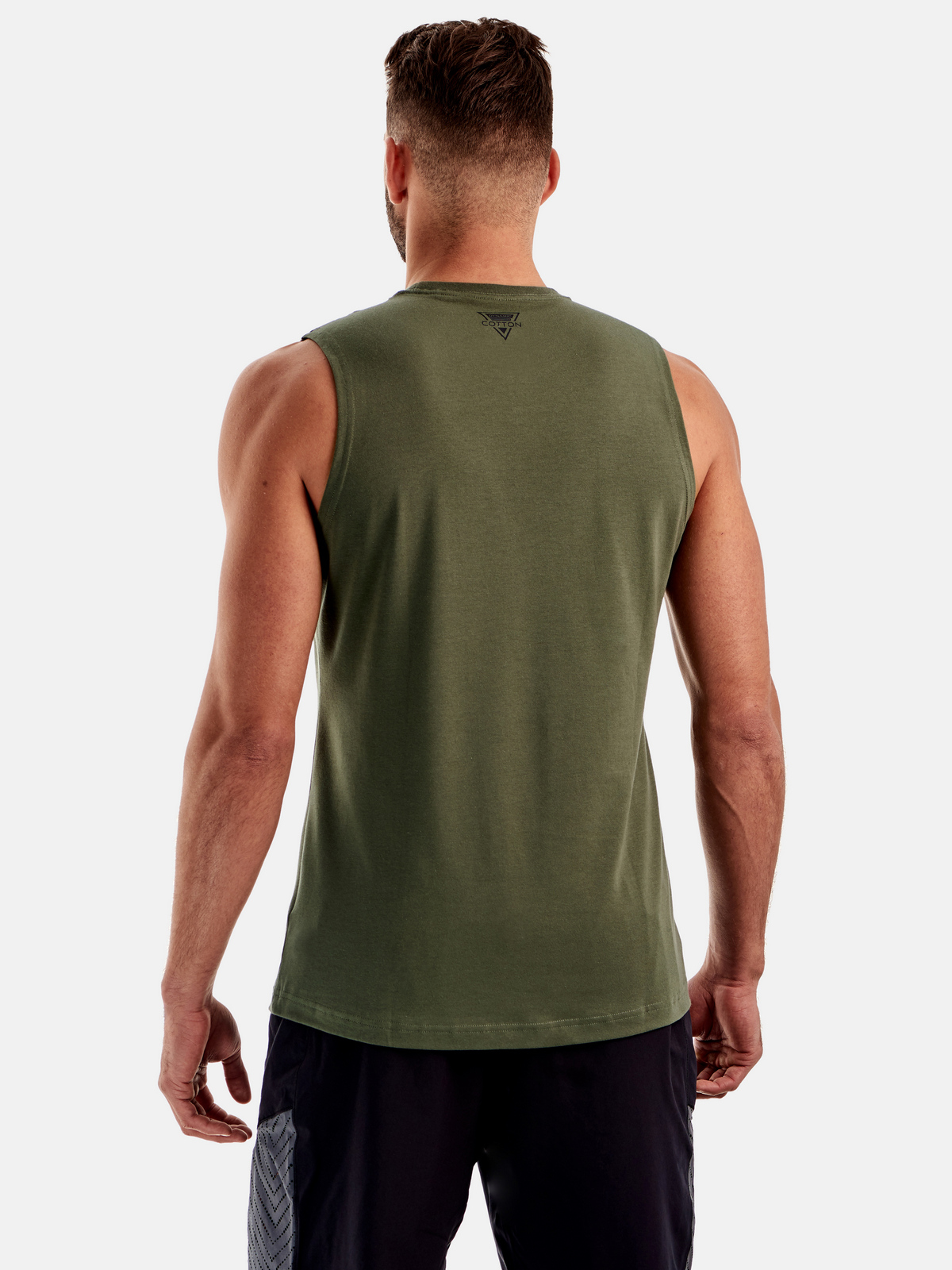 Peresvit Dynamic Cotton Sleeveless Rifle Green, Photo No. 2